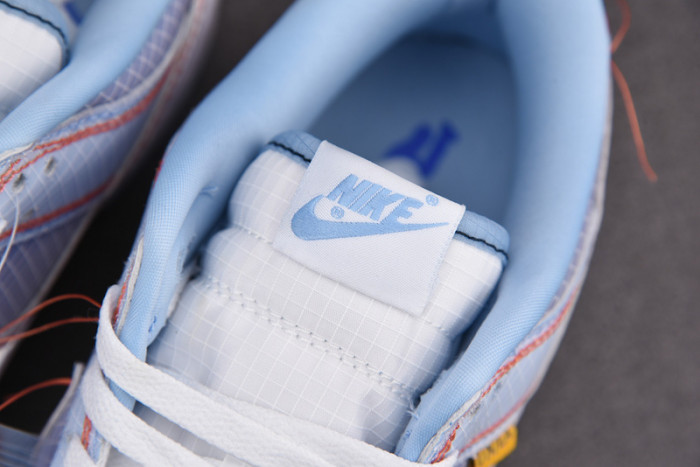 union x nike dunk low blue dj9649-400