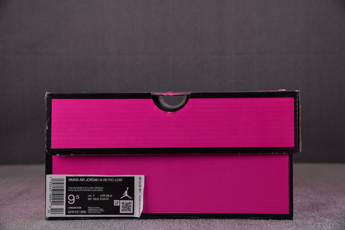 air jordan 14 low shocking pink blast dh4121-600