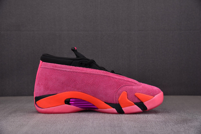 air jordan 14 low shocking pink blast dh4121-600