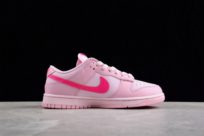 nike dunk low triple pink dh9756-600