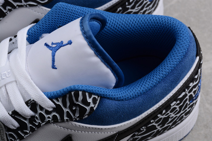 air jordan 1 low true blue dm1199-140