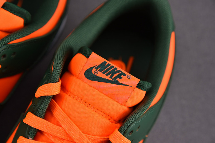 nike dunk low miami hurricanes dd1391-300