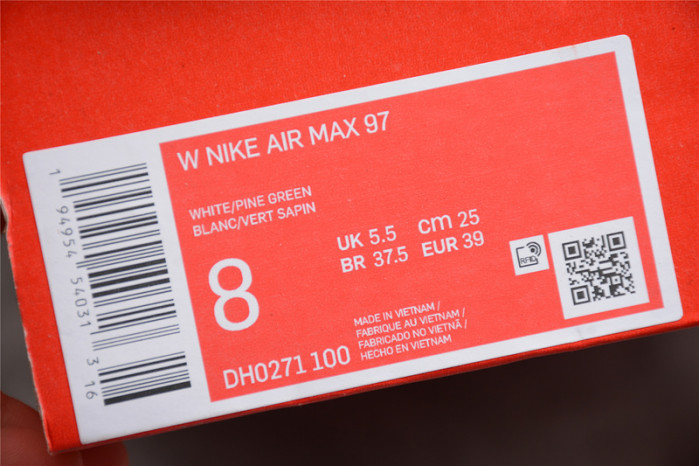 nike air max 97 white pine green dh0271-100