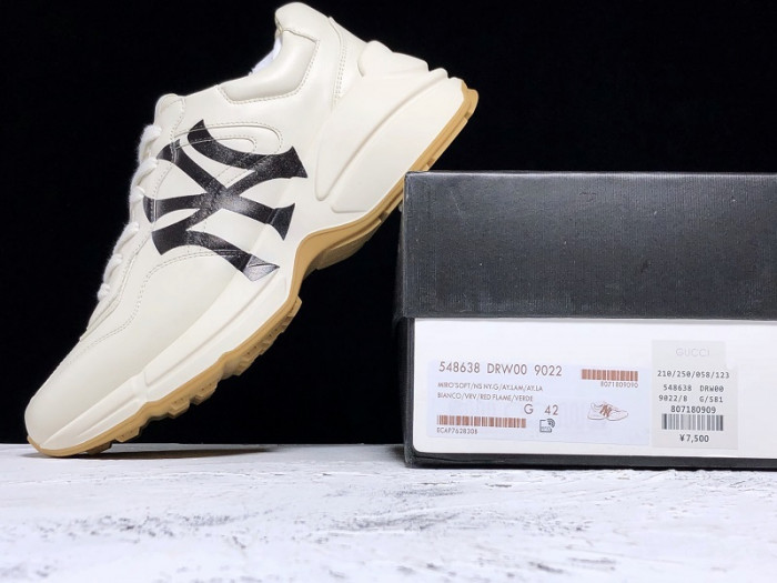 g*u*i ny rhyton vintage trainer sneaker 576963 drwoo 9522