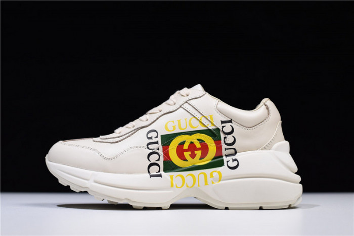 g*u*i rhyton vintage trainer sneaker mens 500878 drw00 9522