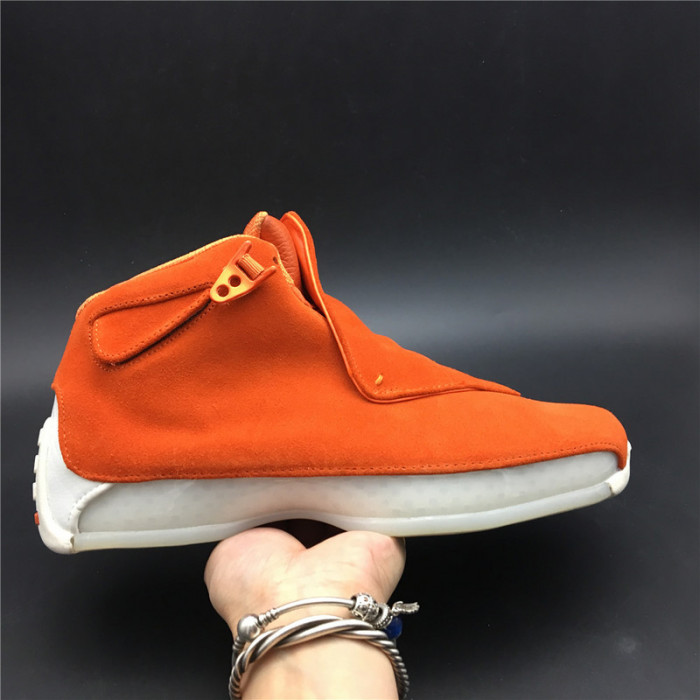 air jordan 18 orange suede aa2494-801