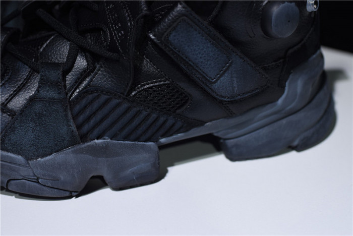 reebok genetically modified pump sneakers black cn0407