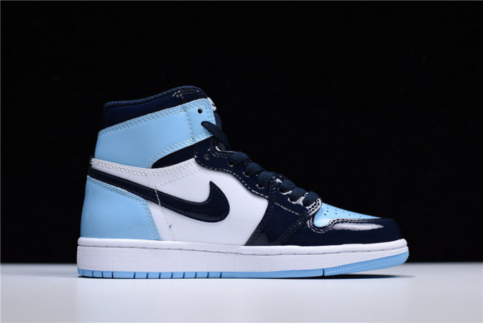 air jordan 1 unc patent leather cd0461-401