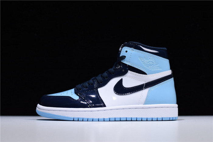 air jordan 1 unc patent leather cd0461-401