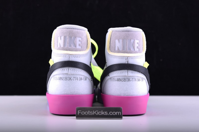 nike blazer mid ofw wolf grey serena "queen" aa3832-002