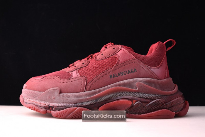 triples trainer clear sole sneakers 3000008