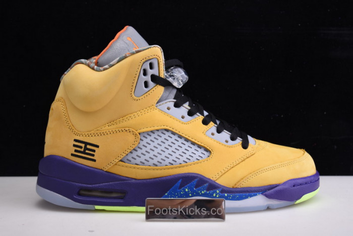 air jordan 5 solar orange what the cz5725-700