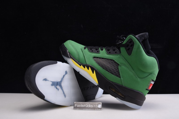 air jordan 5 “oregon ducks” ck6631-307