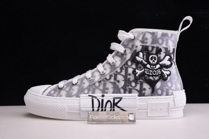 b23 oblique high top sneakers white t004801-1070