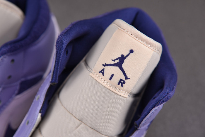 air jordan 1 mid se chenille sky j light purple dz3745-500