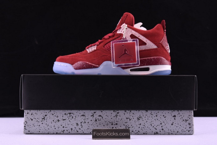 air jordan 4 retro pe red aj4-1032076