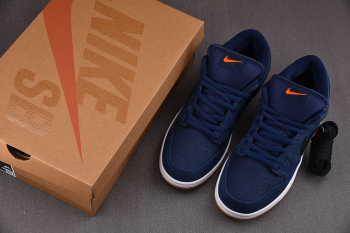 nike sb dunk low navy black gum cw7463-401