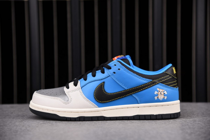 instant skateboards x nike sb dunk low cz5128-400