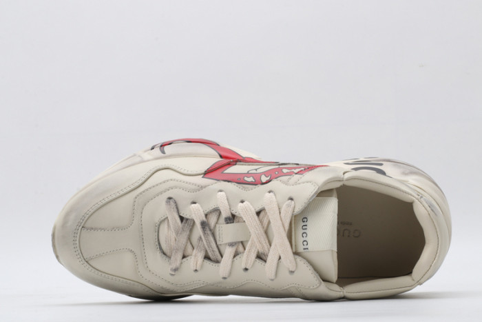 g*u*i rhyton vintage trainer sneaker 576965 drw00 9555