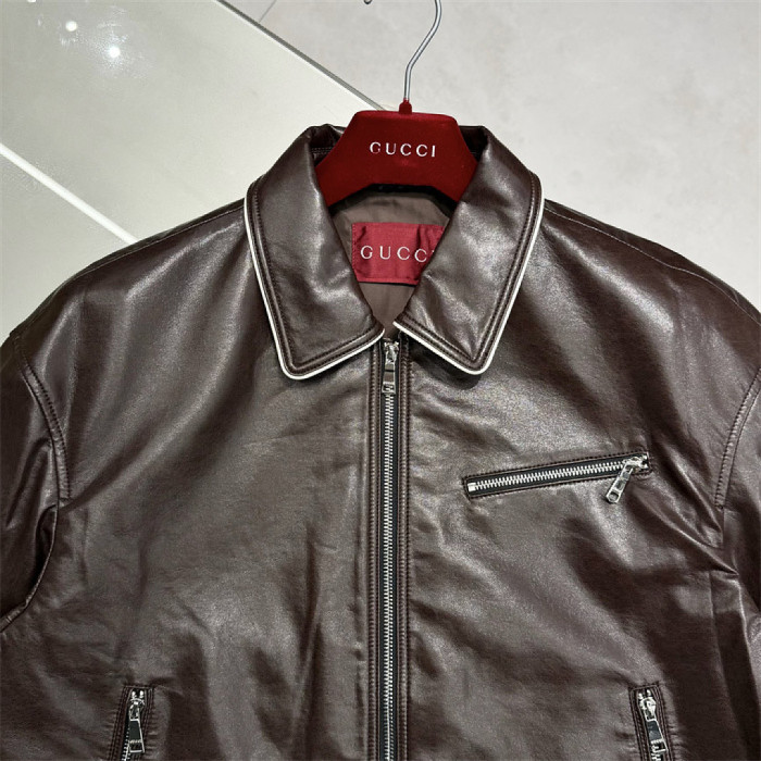 Gvc*1 Real Leather Jacket 9