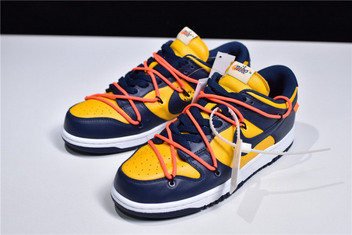 nike dunk low ofw michigan ct0856-700