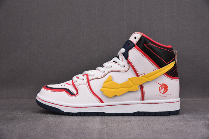 gundam x nik sb dunk high project unicorn dh7717-100