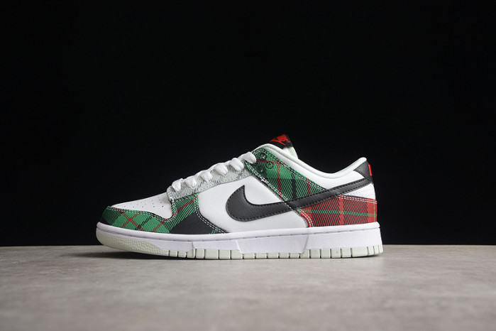 nike dunk low plaid dv0827-100