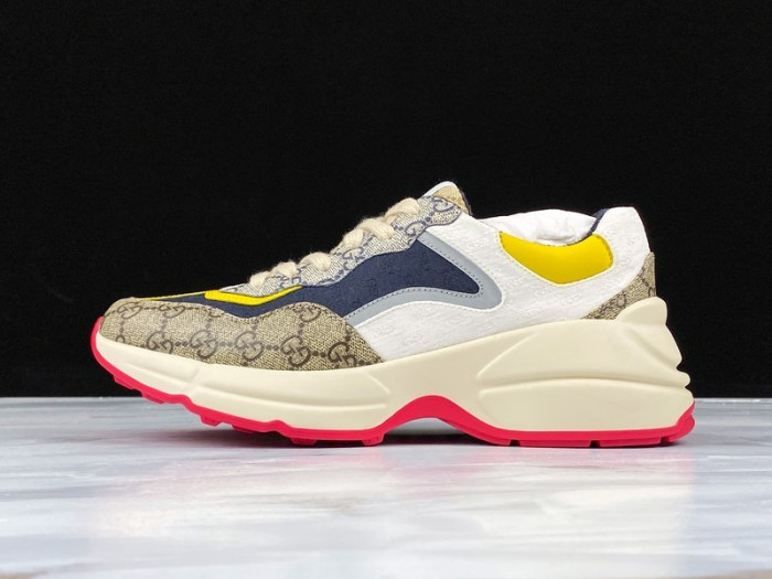 g*u*i rhyton vintage trainer sneaker 576965 drw00 9522