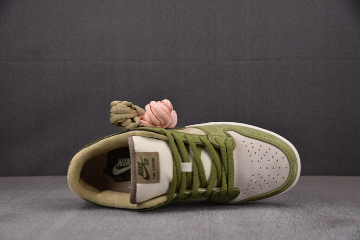 Yuto Horigome x Nike SB Dunk Low Asparagus HF8022-300