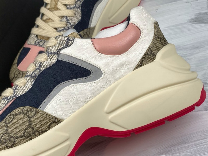 g*u*i rhyton vintage trainer sneaker 576964 drw00 9522