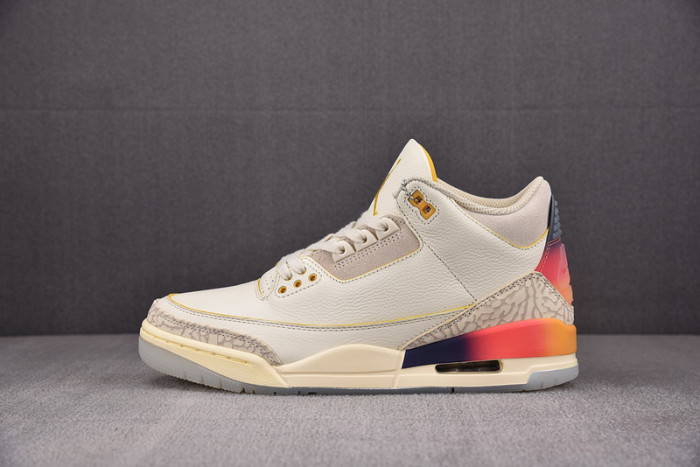 j balvin x air jordan 3 "medellín sunset" fn0344-901