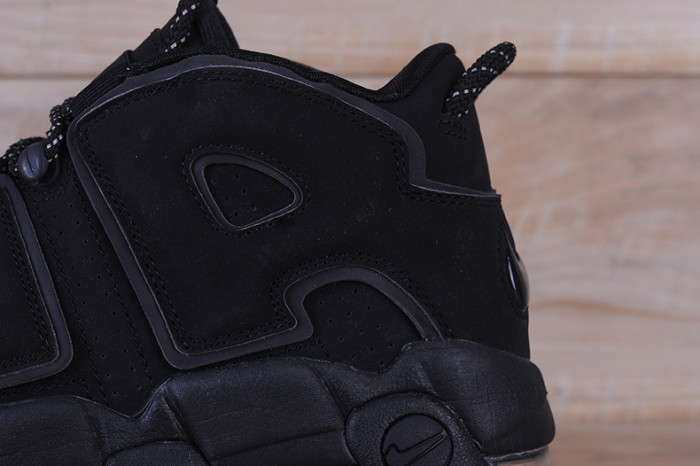 nike air more uptempo triple black 414962-004